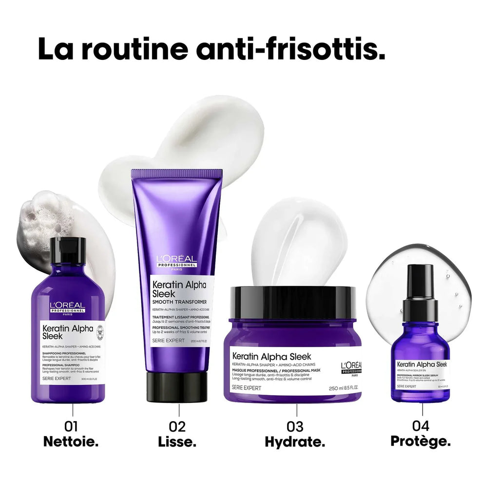 Routine Keratin Alpha Sleek L'Oréal Professionnel