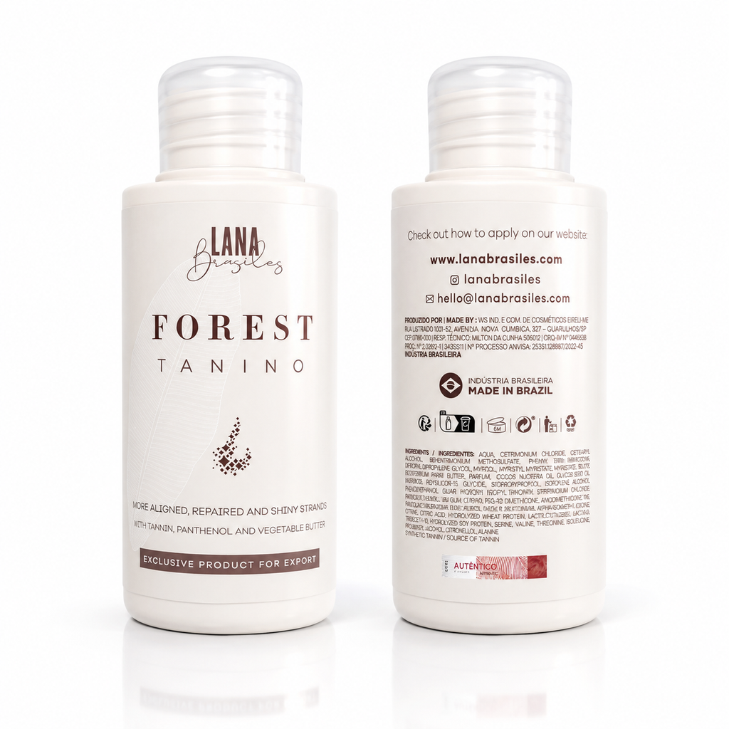 Lissage Tanin Naturel Forest Tanino - Lana Brasiles 100ml