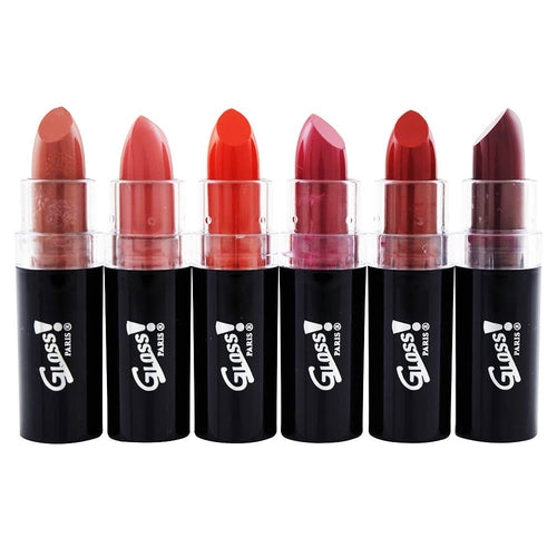 Coffret 6 Rouges à Lèvres – Couleurs Tendance & Idée Cadeau