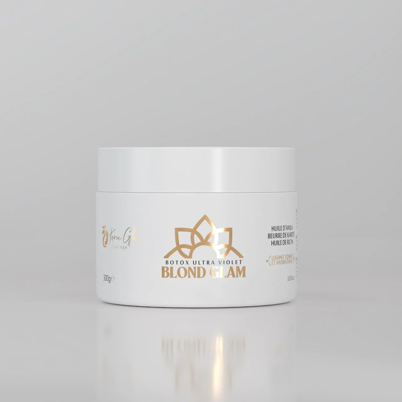 BTX Capillaire KeraGlow GLAM – Soin Réparateur Hydratant Professionnel
