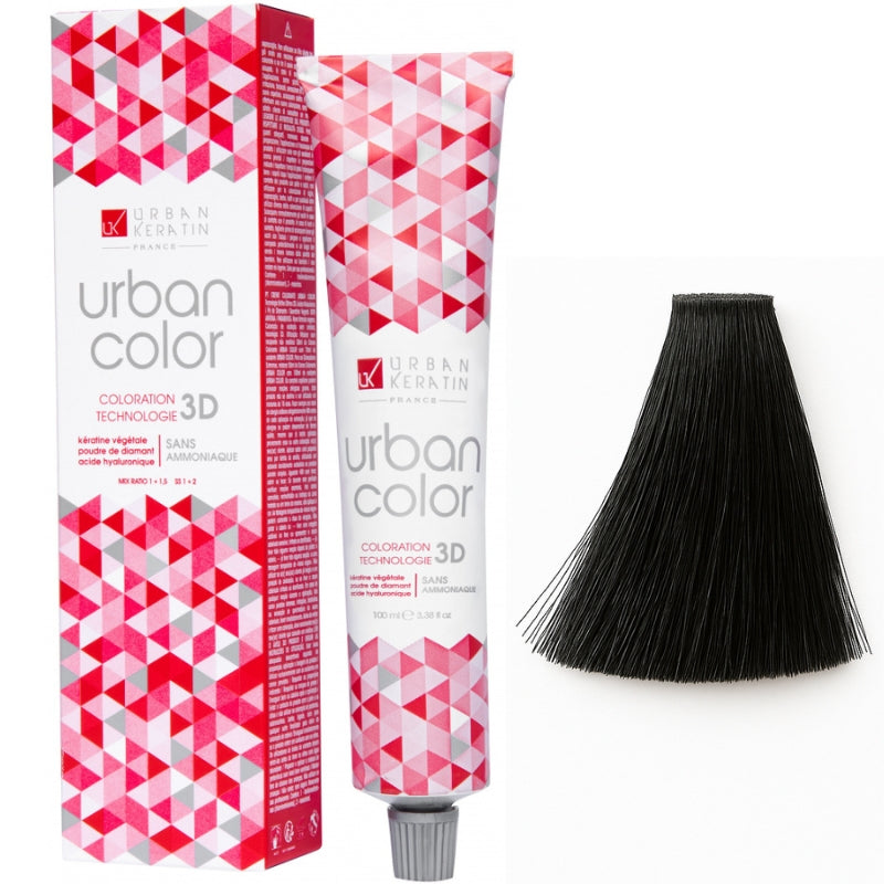 Coloration Sans Ammoniaque Urban Color Urban Keratin 100ml | Keraliss Lissage