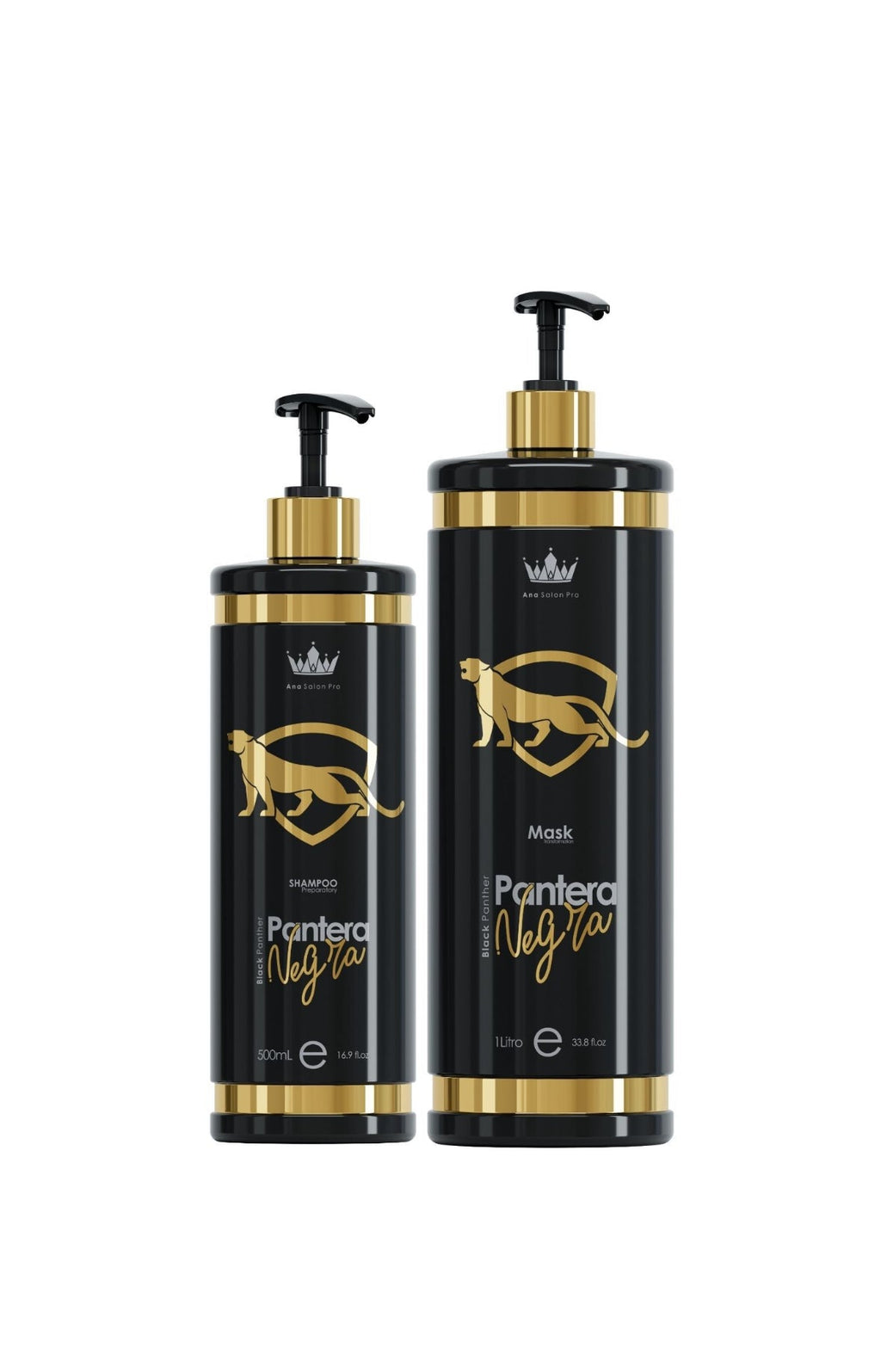 Black Panther Gold lissage brésilien - soin extreme Black Panther ana paula
