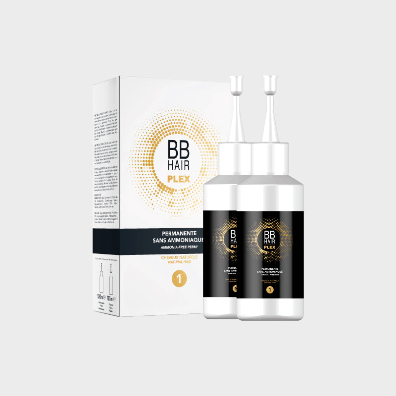 BBHair PLEX Permanente — Kits N°1 Naturels &amp; N°2 Sensibilisés