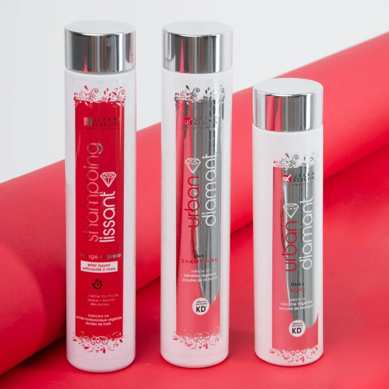 Kit Rituel Lissage Express Urban Keratin 2x250ml+200ml