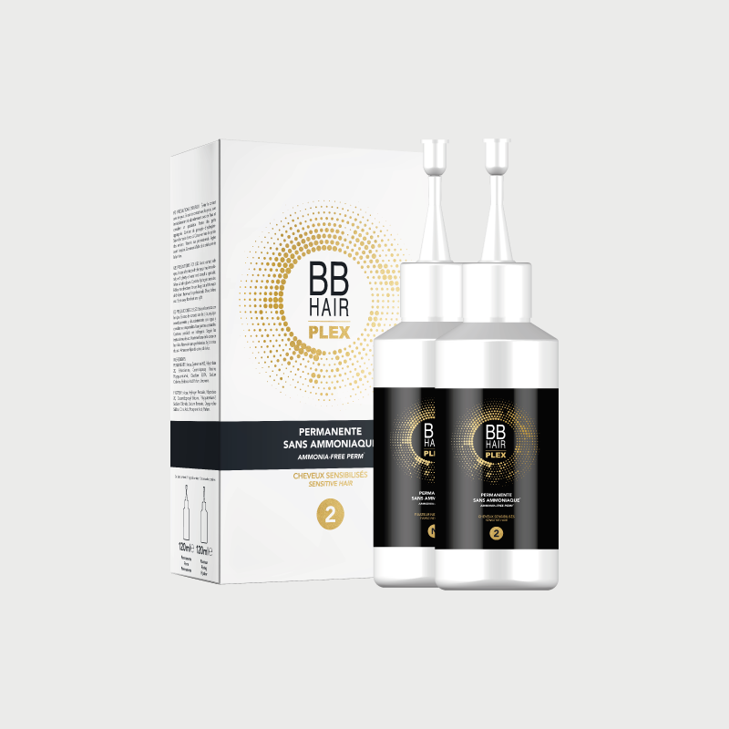 BBHair PLEX Permanente — Kits N°1 Naturels &amp; N°2 Sensibilisés