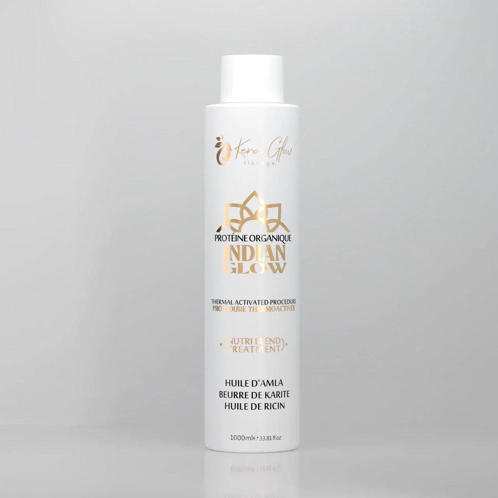 Lissage Indien - KeraGlow - INDIAN GLOW 1L + 500ml de shampoing OFFERT