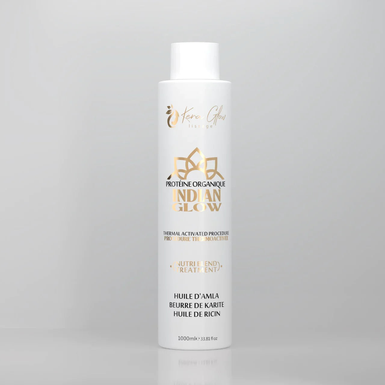 Lissage Indien - KeraGlow - INDIAN GLOW 1L + 500ml de shampoing OFFERT