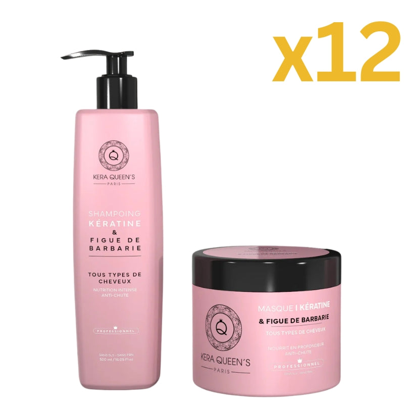Lot Pour Pro Kit Sans Sulfate Kera Queen's Rituel Figue De Barbarie