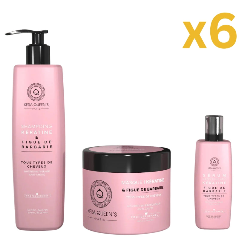 Lot Pour Pro Kit Sans Sulfate Kera Queen's Rituel Figue De Barbarie
