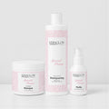 Lots de 6 KERAGLOW Shampoing, Masque Spécial Pousse – & Huile Anti-Chute Énergisants sans Sulfate