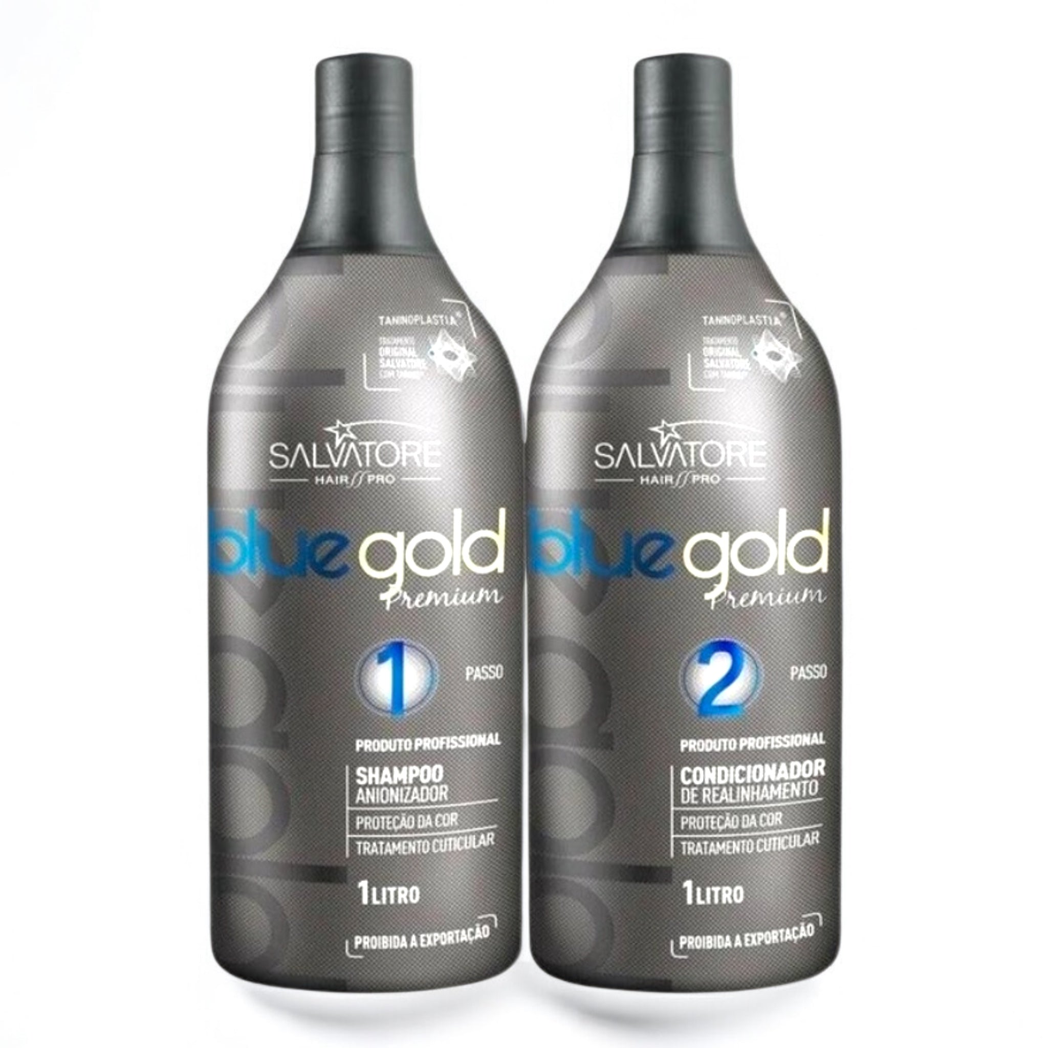 Kit Lissage Tanin Salvatore Blue Gold – Kit Lissage Sans Formol | Keraliss