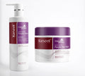 Duo Karseell Violet – Shampoing 500 ml + Masque 500 ml | Anti-Reflets Jaunes – Blonds, Gris & Décolorés