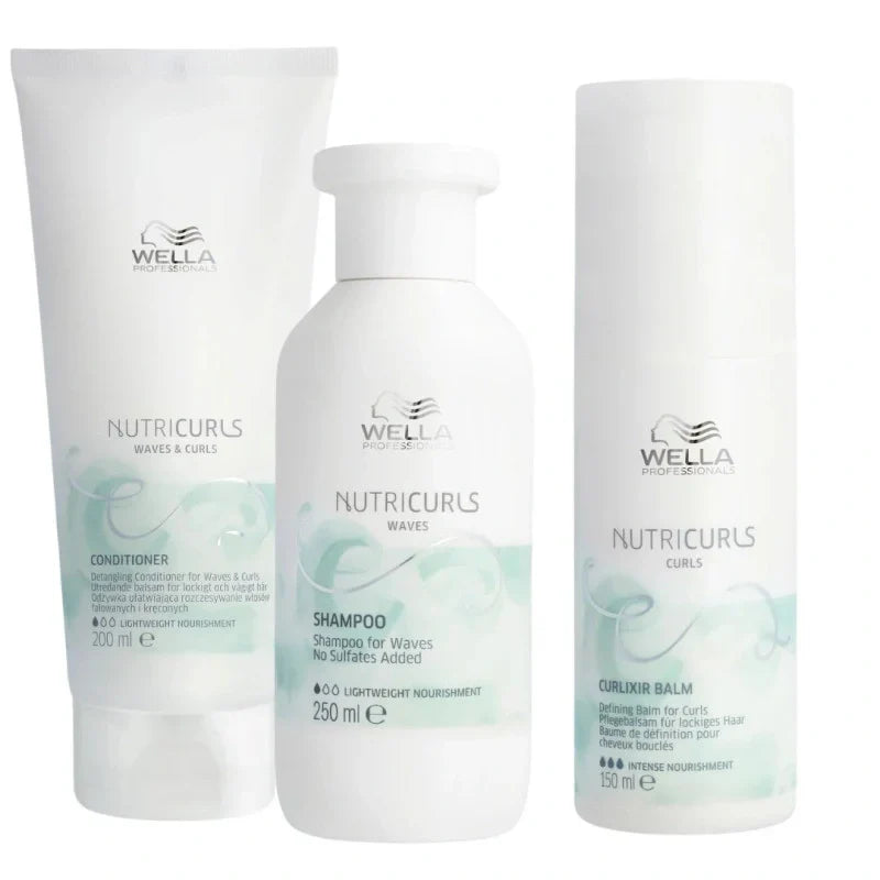 Routine Cheveux Bouclés Nutricurls Wella – Soins Professionnels | Keraliss Lissage