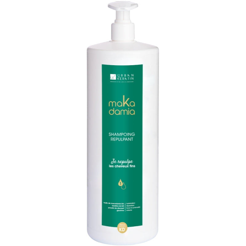 Shampoing Repulpant Cheveux Fins Makadamia Urban Keratin