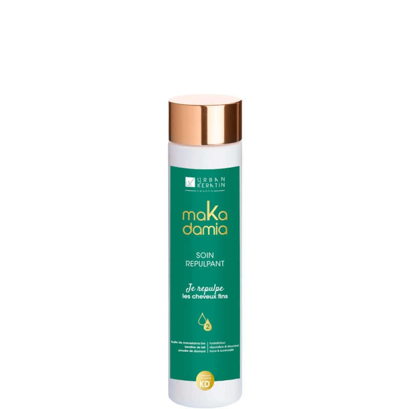 Soin Repulpant Cheveux Fins Makadamia Urban Keratin