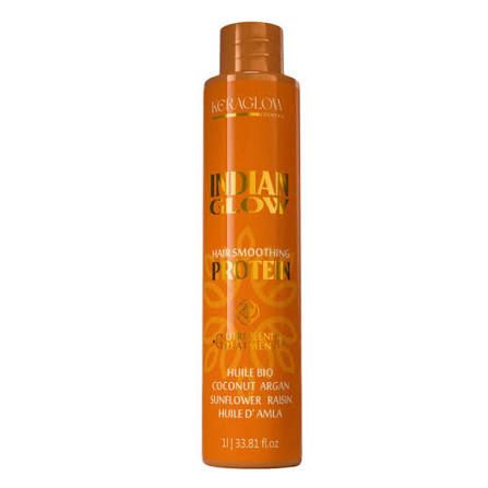 Lissage indien pack pro lissage Keraglow 1L + plaque lizz extrême Offert