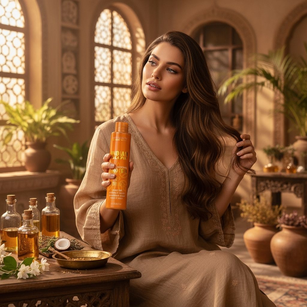 Lissage indien Keraglow 120ml+ shampooing - masque et sérum compris