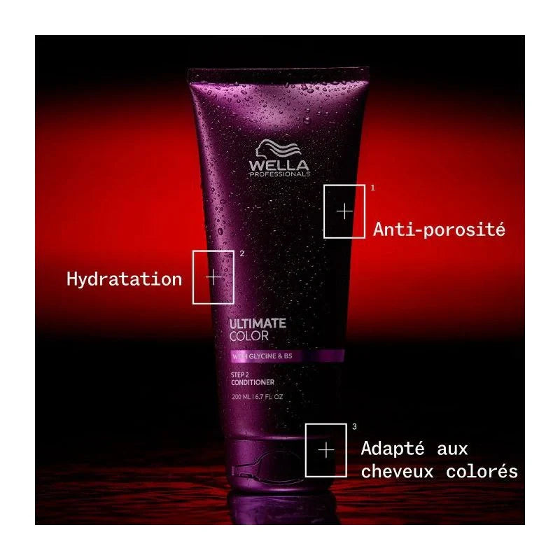 Après-Shampooing Ultimate Color Wella Professionals – Cheveux Colorés | Keraliss Lissage