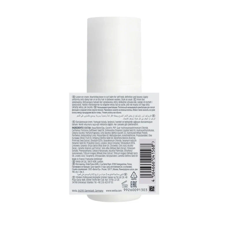 Baume Définition Curlixir Nutricurls Wella 150ml – Cheveux Bouclés | Keraliss Lissage