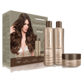 Cadiveu - kit Brasil Cacau Home care - idéal pour nourrir et soigner vos cheveux au quotidien.