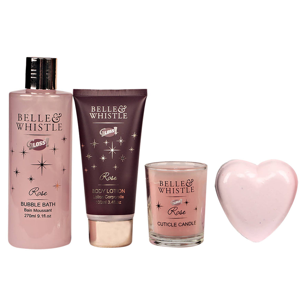 offret Bain & Corps Cadeau Femme – Bain Moussant, Lotion, Effervescents & Bougie