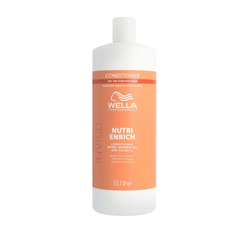 Conditionneur Cheveux Secs Invigo Nutri-Enrich Wella – Nutrition & Démêlage | Keraliss Lissage