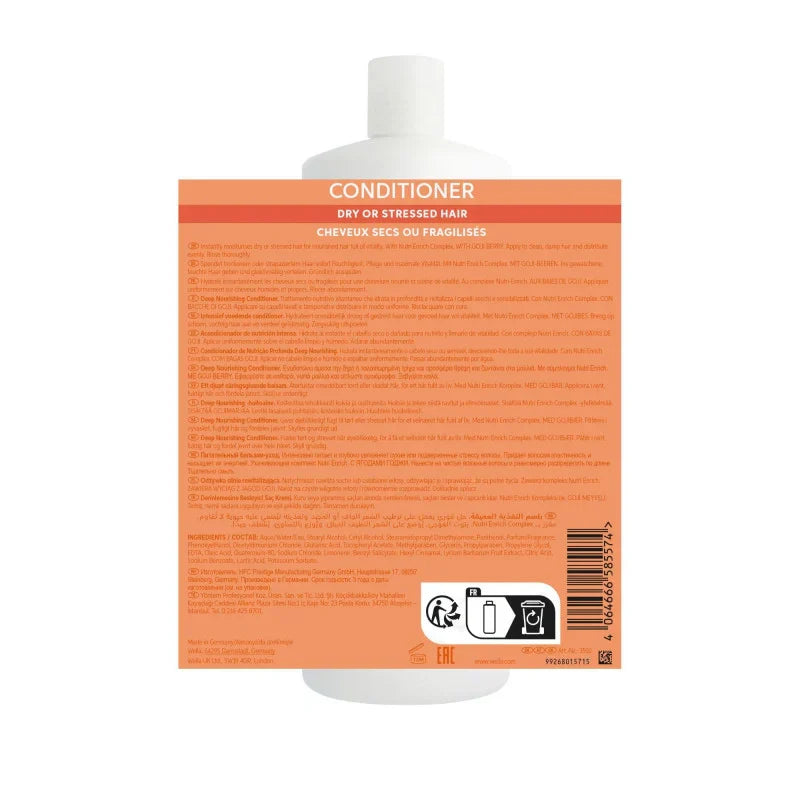 Conditionneur Cheveux Secs Invigo Nutri-Enrich Wella – Nutrition & Démêlage | Keraliss Lissage