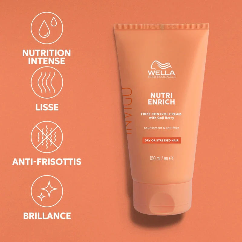 Crème Lissage Anti-Frisottis Invigo Nutri-Enrich Wella 150ml | Keraliss Lissage