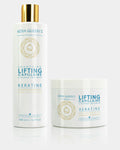Duo Lifting Kératine – Shampoing & Soin Sans Sulfate 500 ml | Hydratation Intense & Cheveux Éclatants