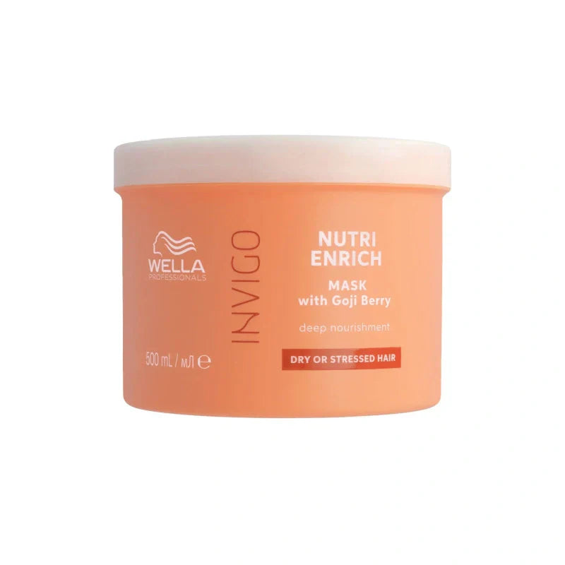 Masque Cheveux Secs Invigo Nutri-Enrich Wella – Réparation Profonde | Keraliss Lissage