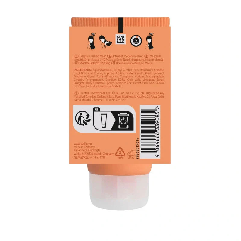 Masque Cheveux Secs Invigo Nutri-Enrich Wella – Réparation Profonde | Keraliss Lissage