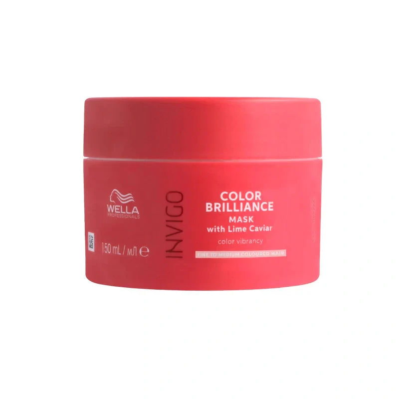 Masque Invigo Color Brilliance Wella – Cheveux Fins Colorés | Keraliss Lissage