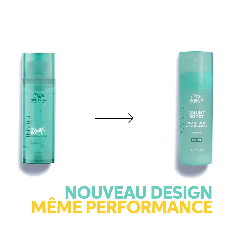 Masque Volumisant Crystal Invigo Volume Boost Wella Professionals | Keraliss Lissage