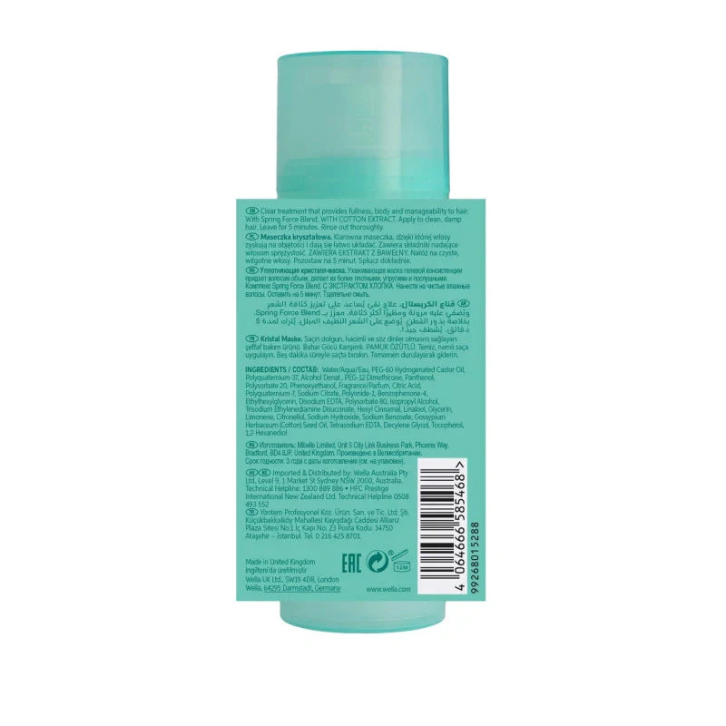 Masque Volumisant Crystal Invigo Volume Boost Wella Professionals | Keraliss Lissage