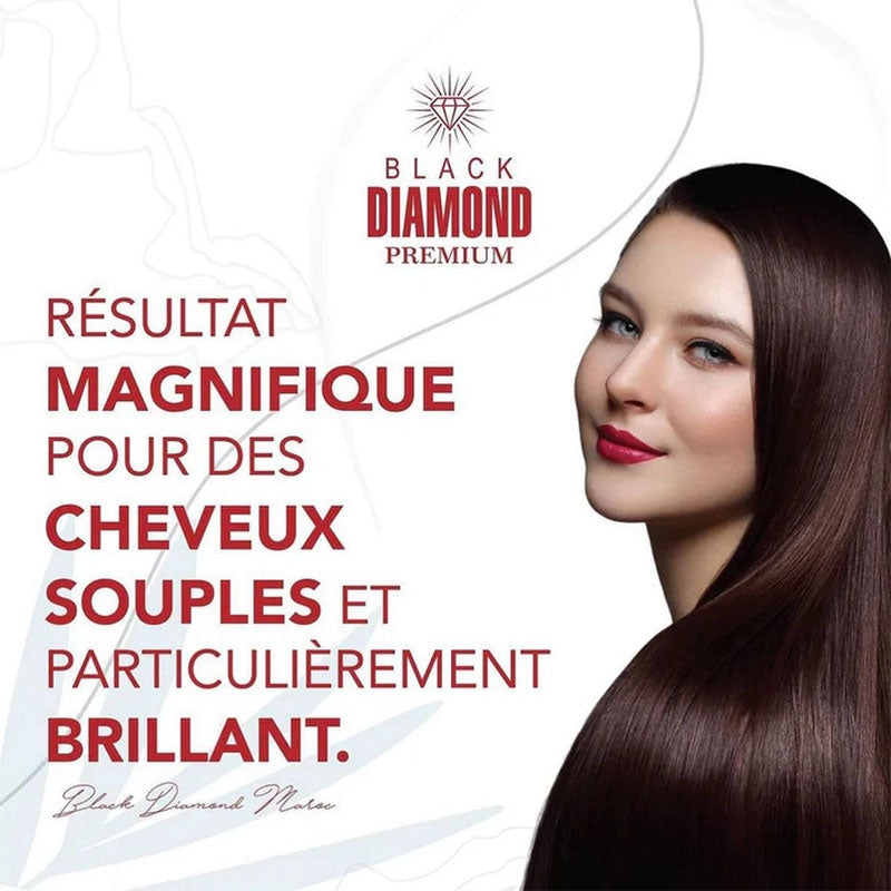 Mutamba Cosmetic Black Diamond Premium — Lissage Brésilien Réducteur de Volume Sans Formol 1L