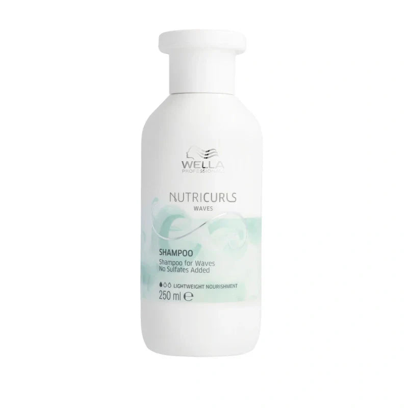 Shampooing Cheveux Ondulés Nutricurls Wella – Définition & Hydratation | Keraliss Lissage