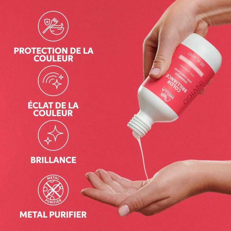 Shampooing Invigo Color Brilliance Wella – Cheveux Fins Colorés | Keraliss Lissage