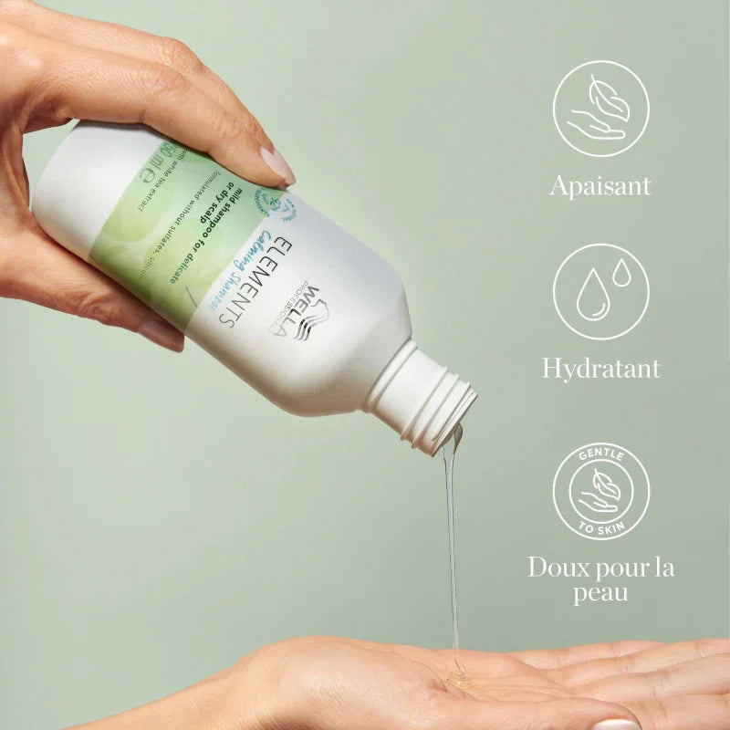 Shampooing Cuir Chevelu Sec & Sensible Elements Calming Wella