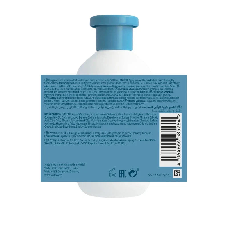 Shampooing Cuir Chevelu Sensible Invigo Balance Wella Professionals | Keraliss Lissage