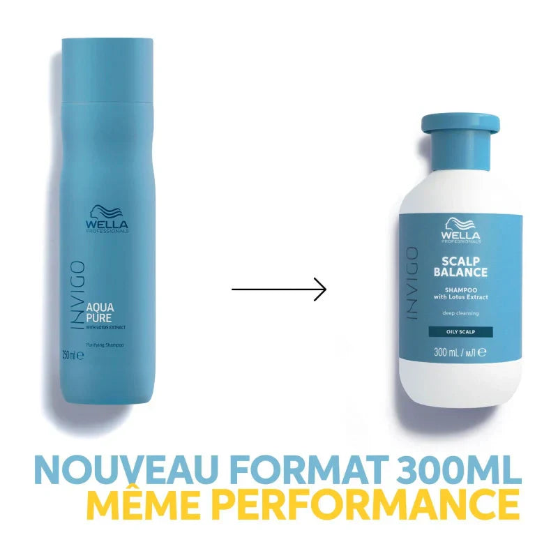 Shampooing Purifiant Cheveux Gras Invigo Balance Wella