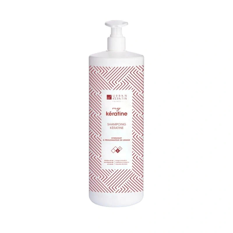 Shampooing à la kératine, sans sulfate Urbain Keratin 1000mL France