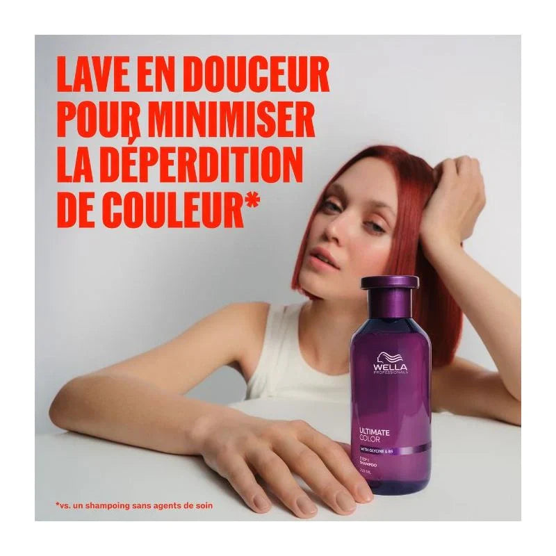 Shampooing Ultimate Color Wella Professionals – Protection Couleur | Keraliss Lissage
