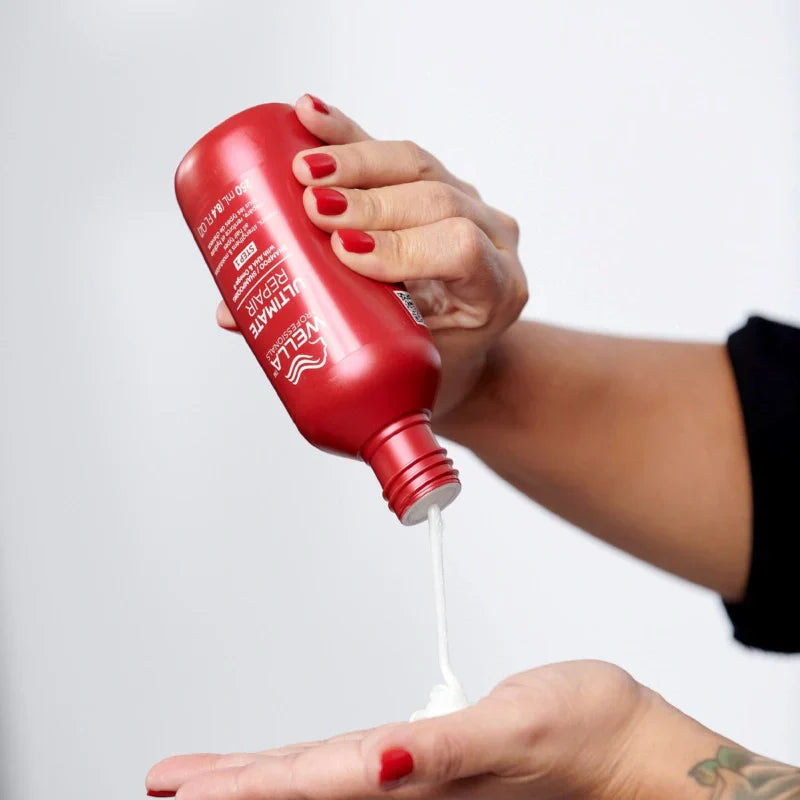 Shampooing Ultimate Repair Wella – Réparation Intense Cheveux Abîmés | Keraliss Lissage