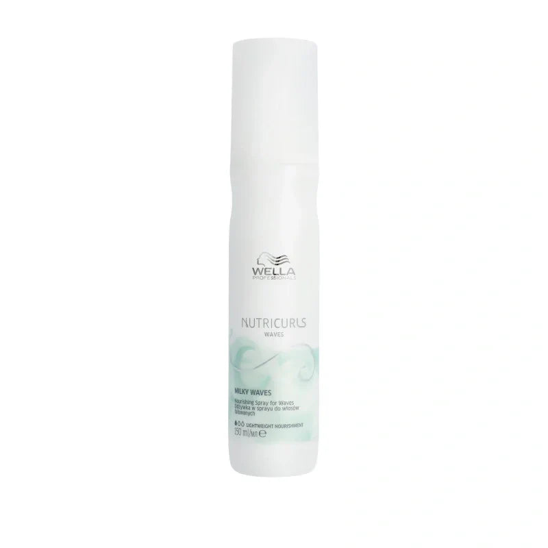 Spray Nourrissant Milky Waves Nutricurls Wella – Cheveux Ondulés | Keraliss Lissage