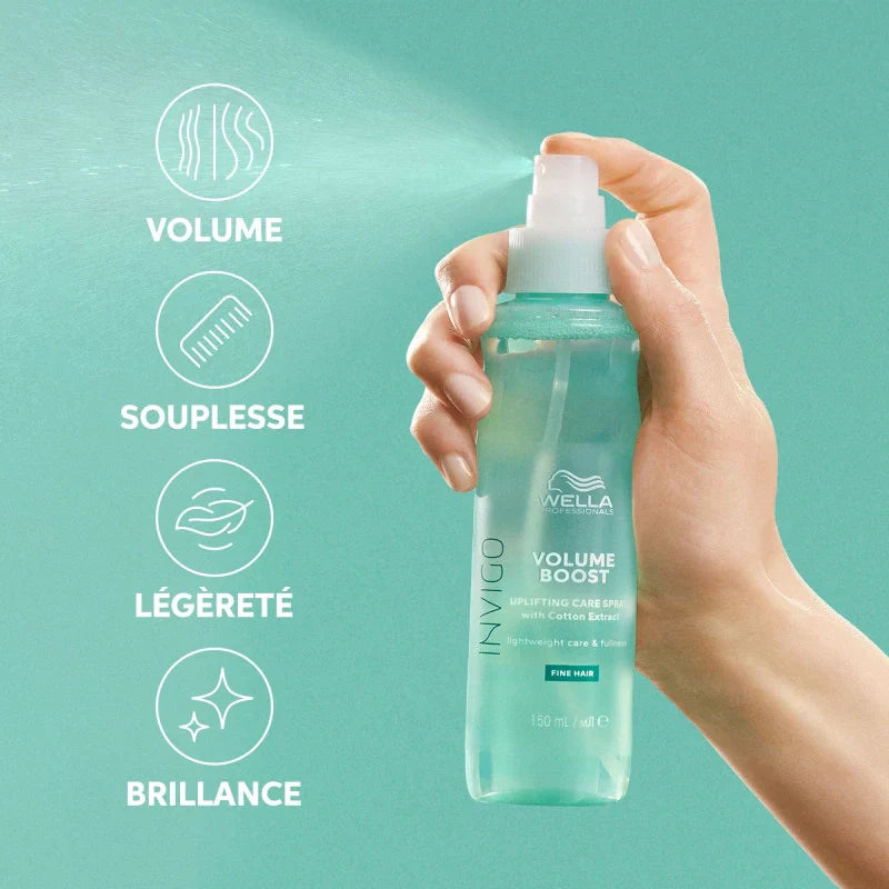 Spray Sans Rinçage Volume Boost Invigo Wella Professionals | Keraliss Lissage