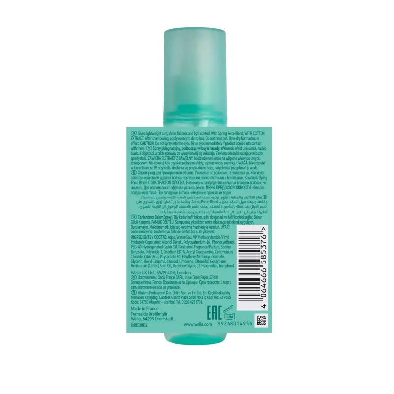 Spray Sans Rinçage Volume Boost Invigo Wella Professionals | Keraliss Lissage